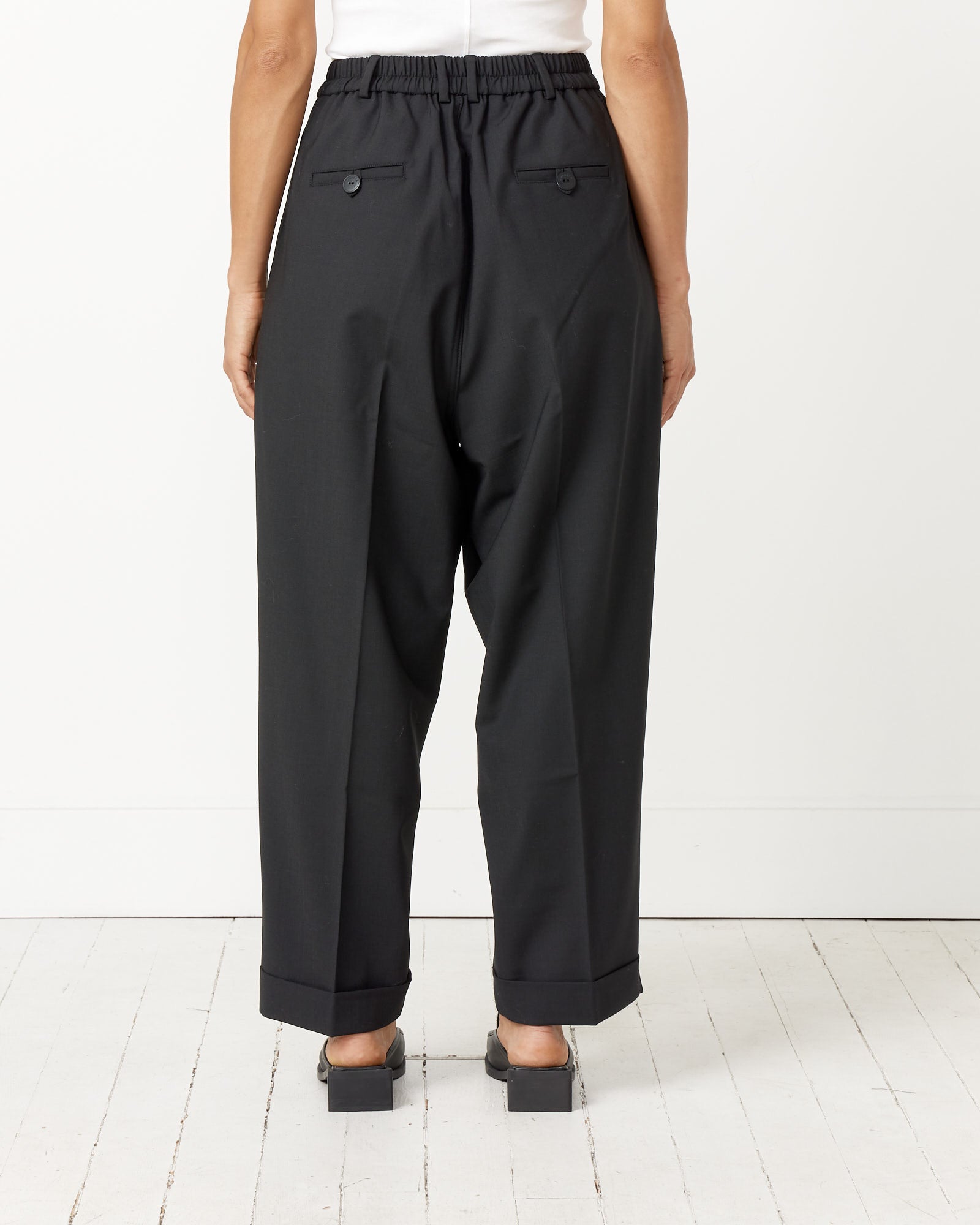 Draped Tailoring Pants