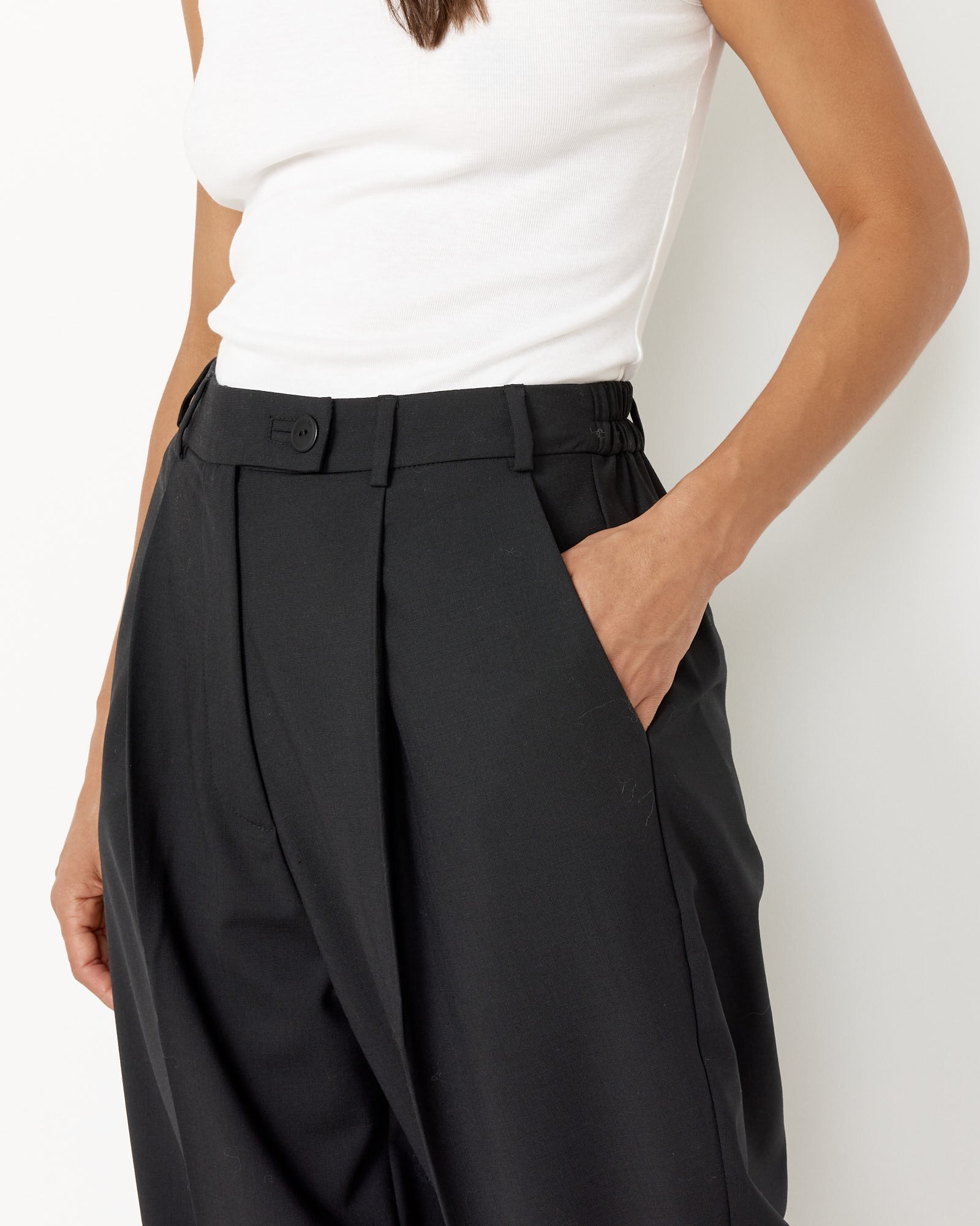 Draped Tailoring Pants