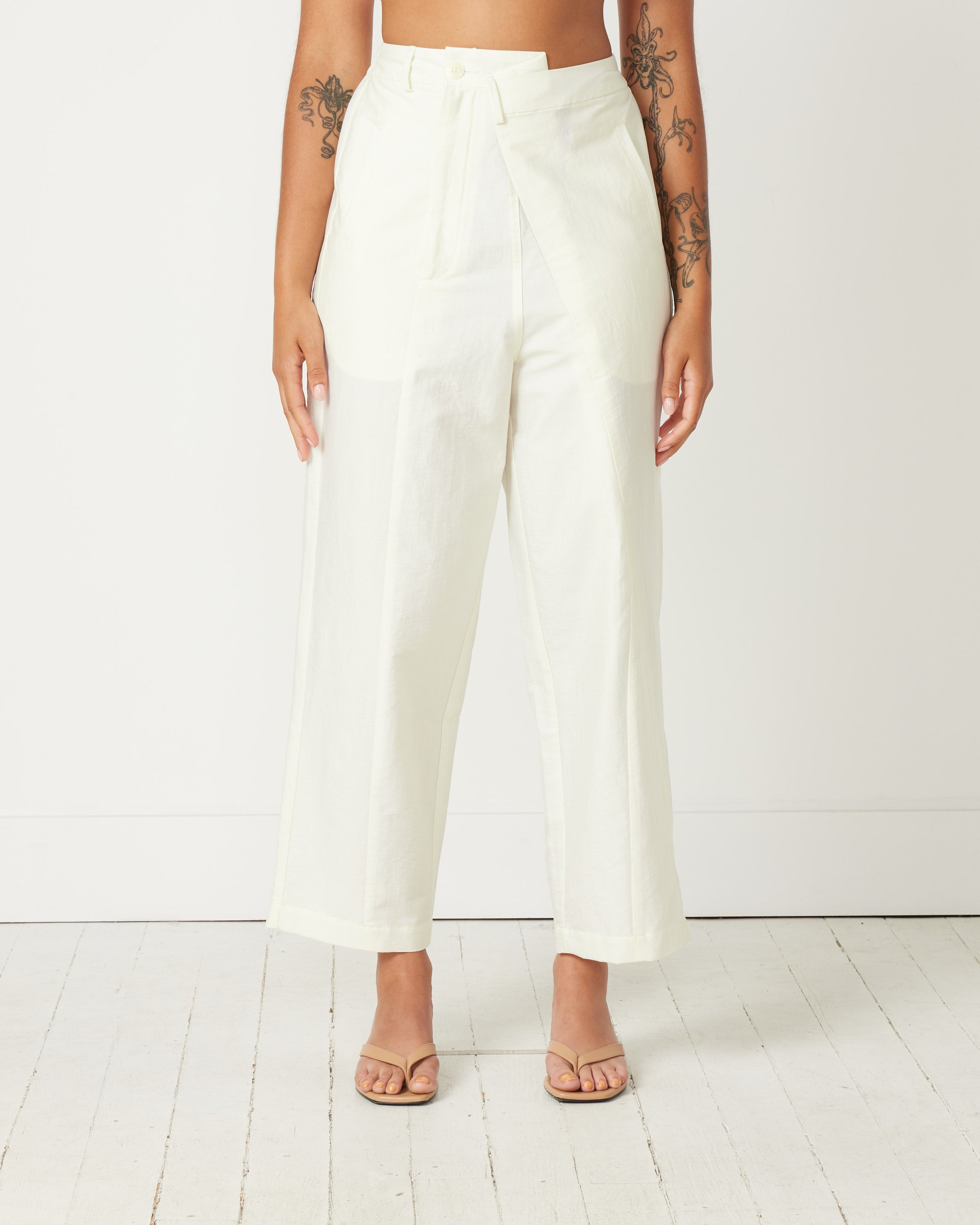 Draped Tailoring Pants