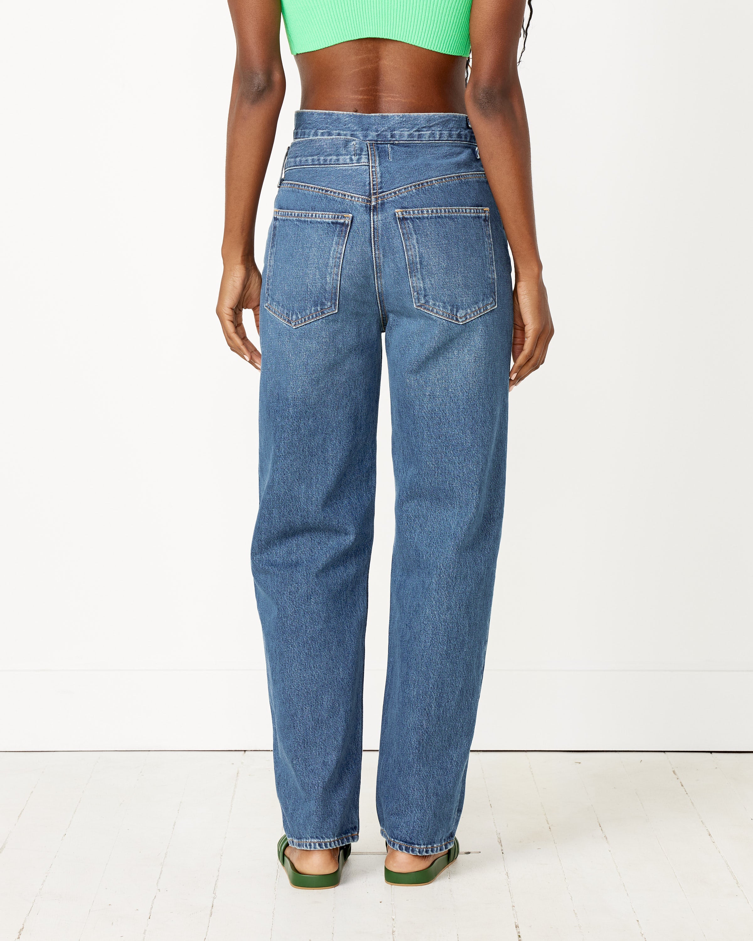 Broken Waistband Jean in Intrigue