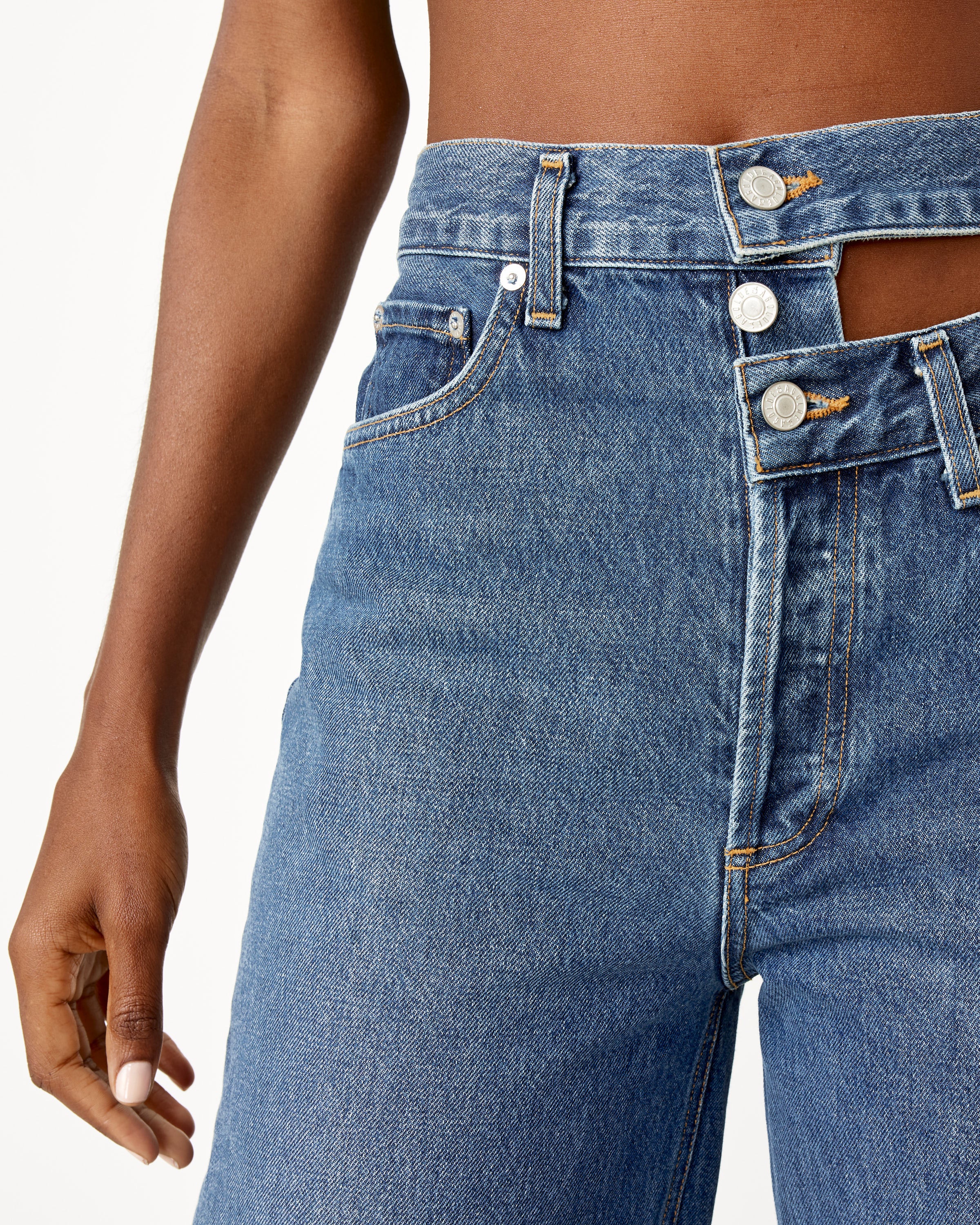 Broken Waistband Jean in Intrigue