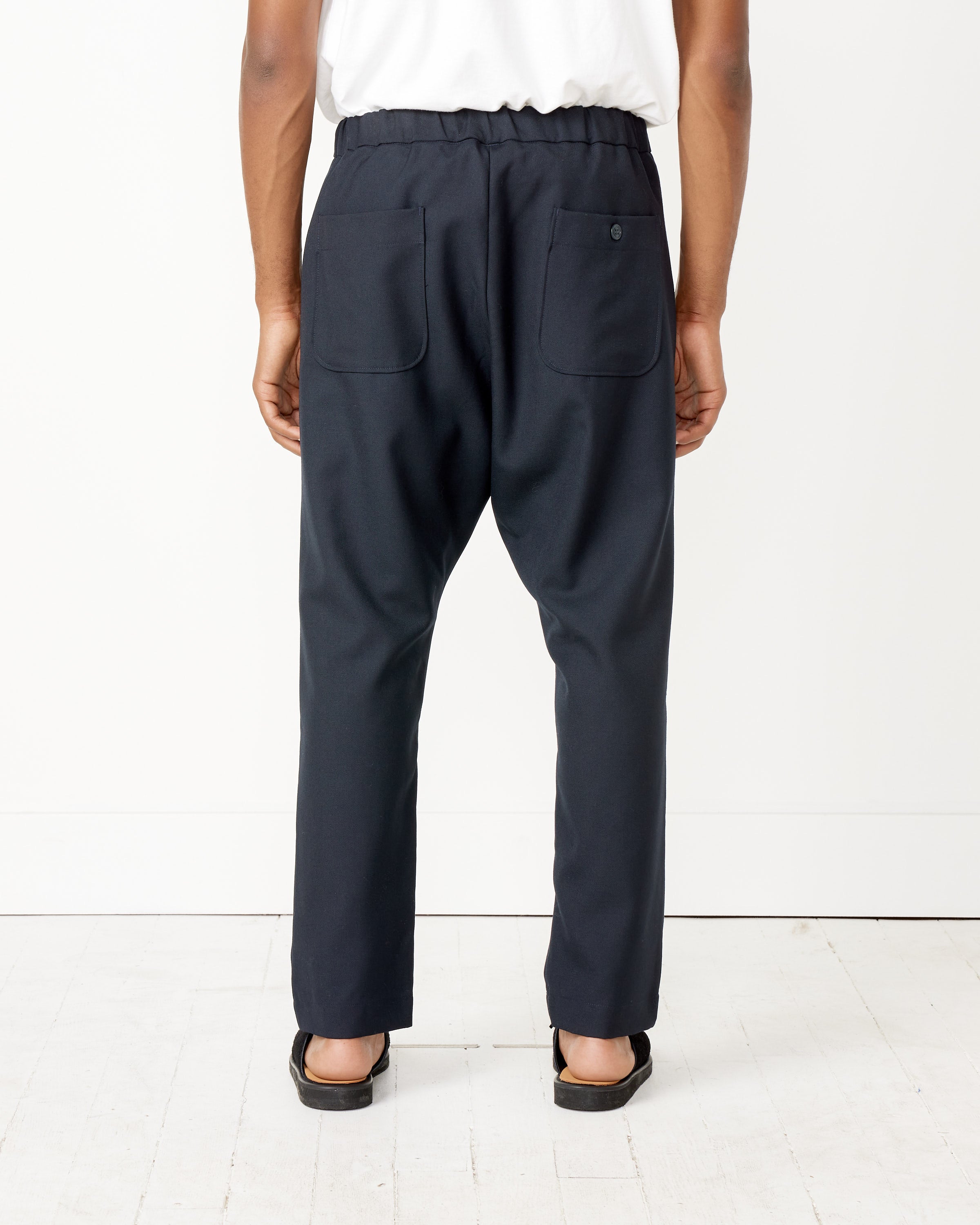 Yoyogi Pant in Wool Gabardine