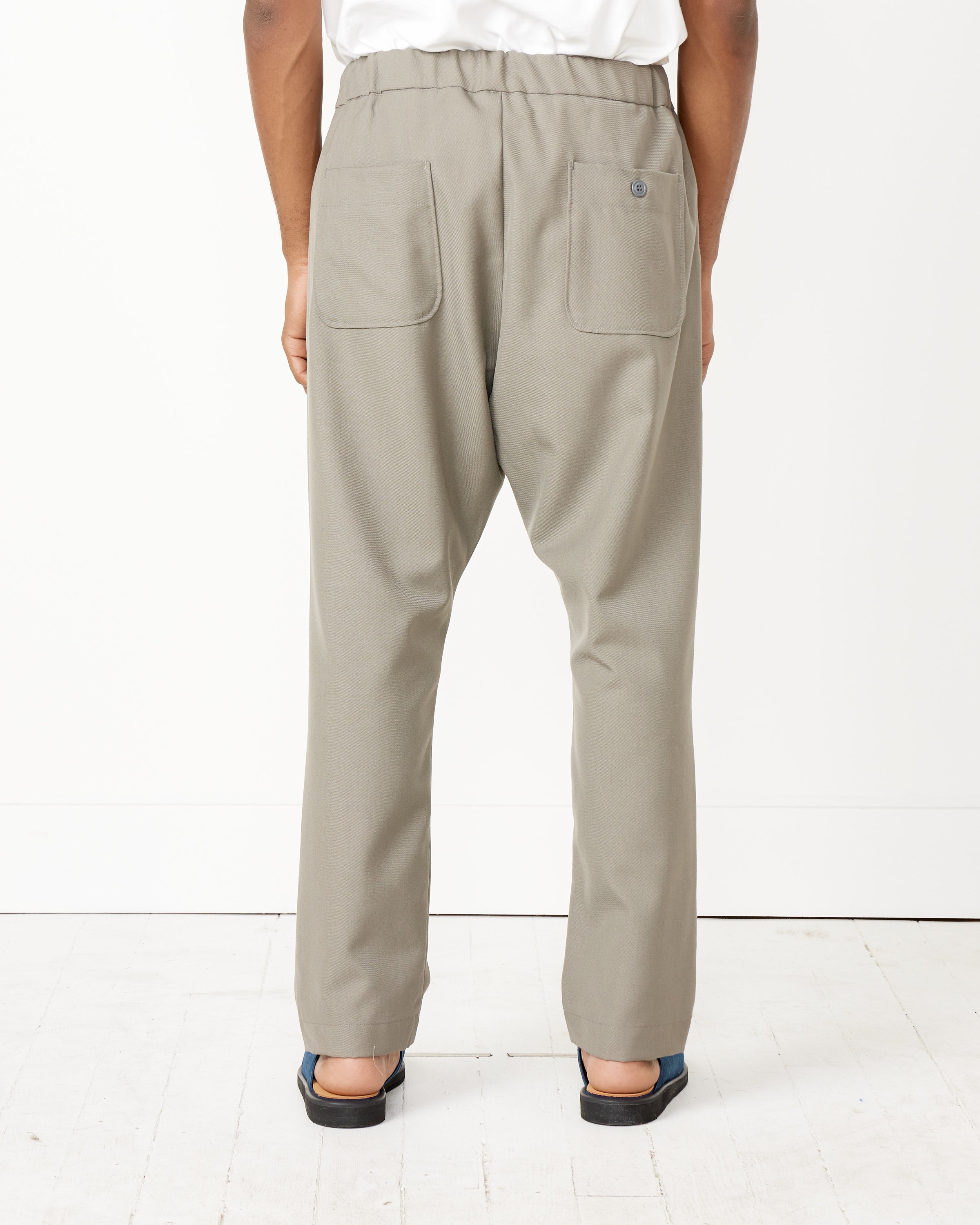 Yoyogi Pant in Wool Gabardine