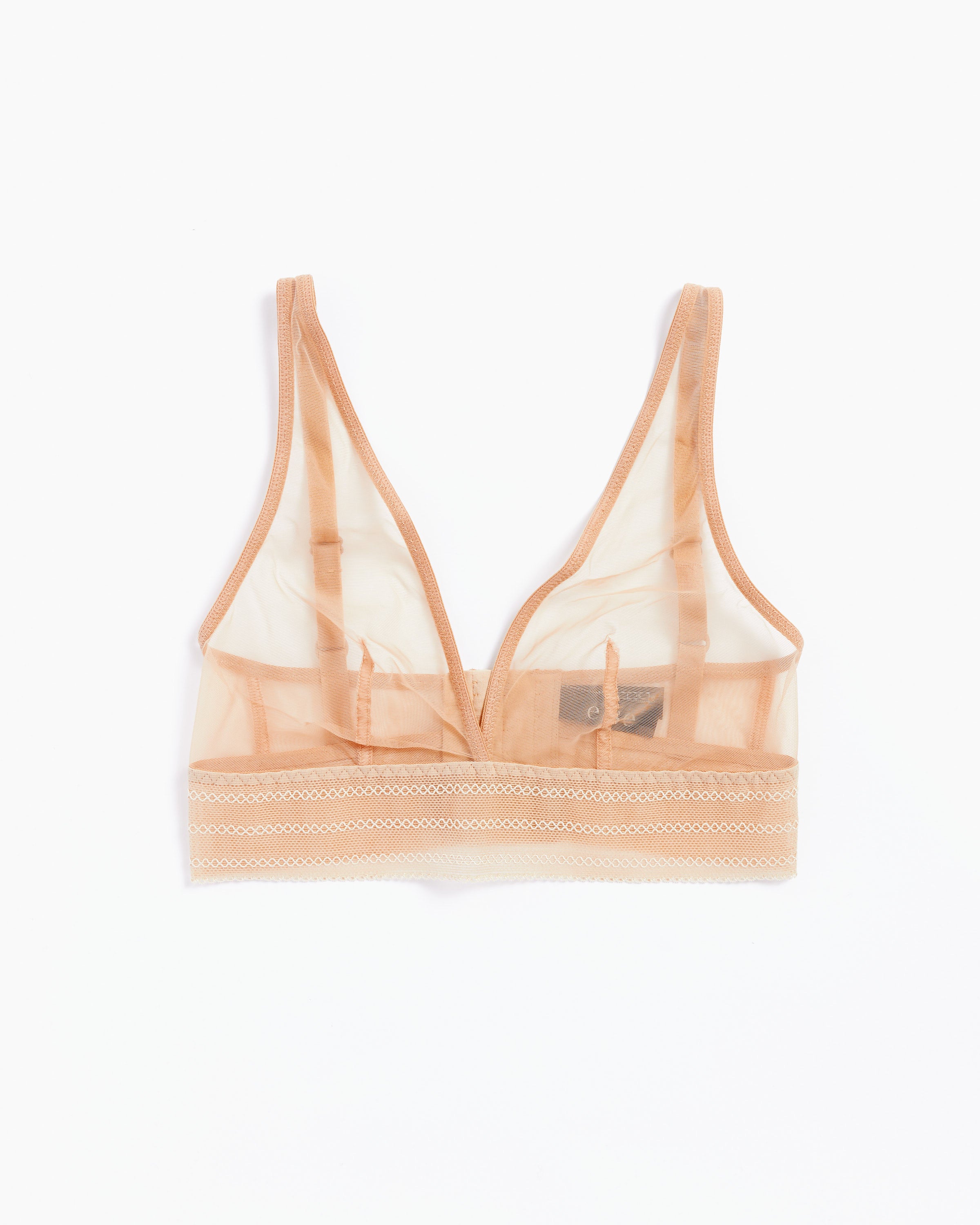 Bare Soft Plunge Bra in Powder