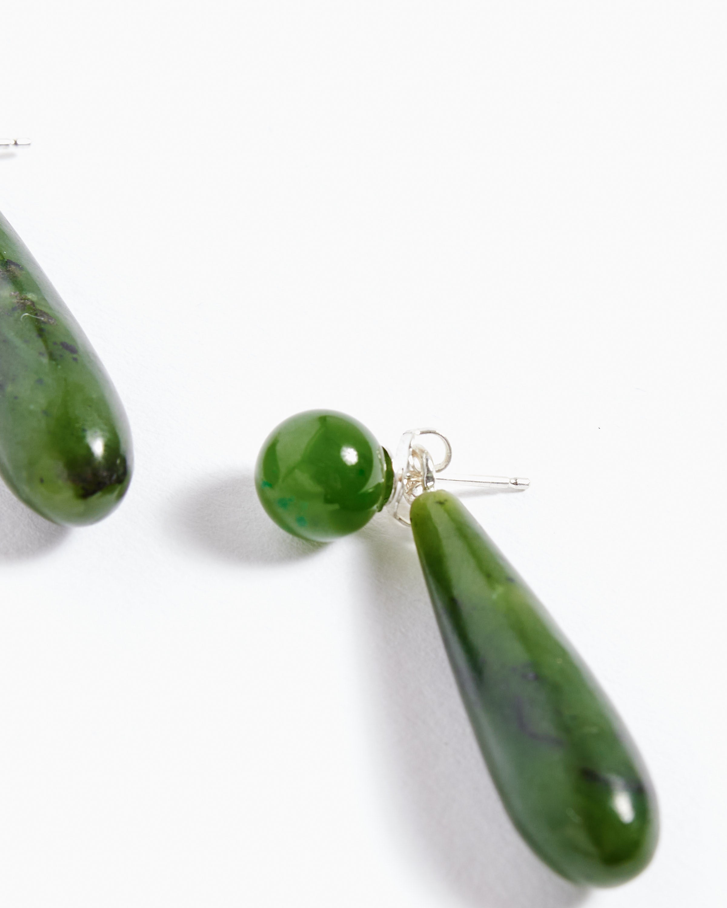 Small Angelika Earrings in Jade