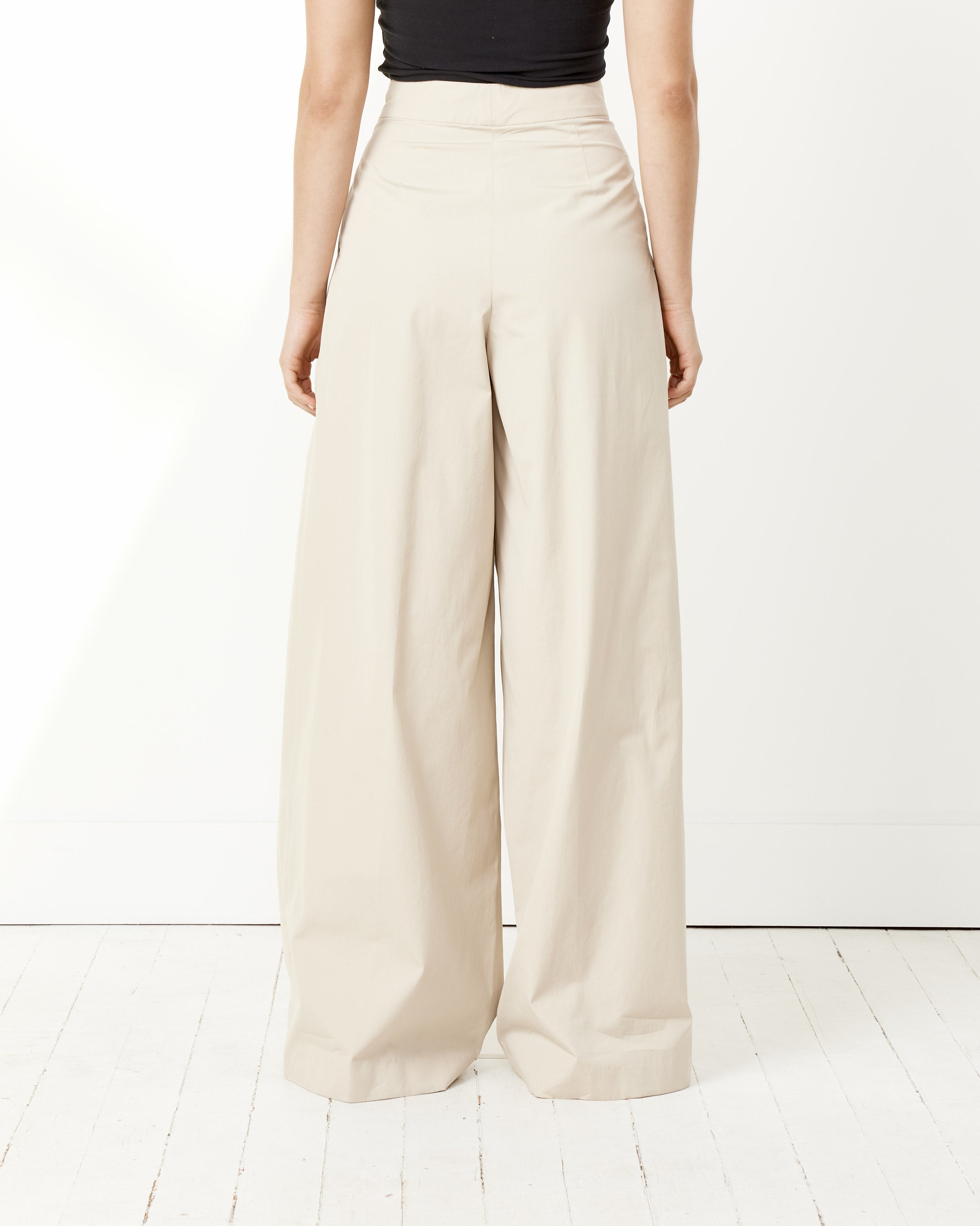 Pleated Pants