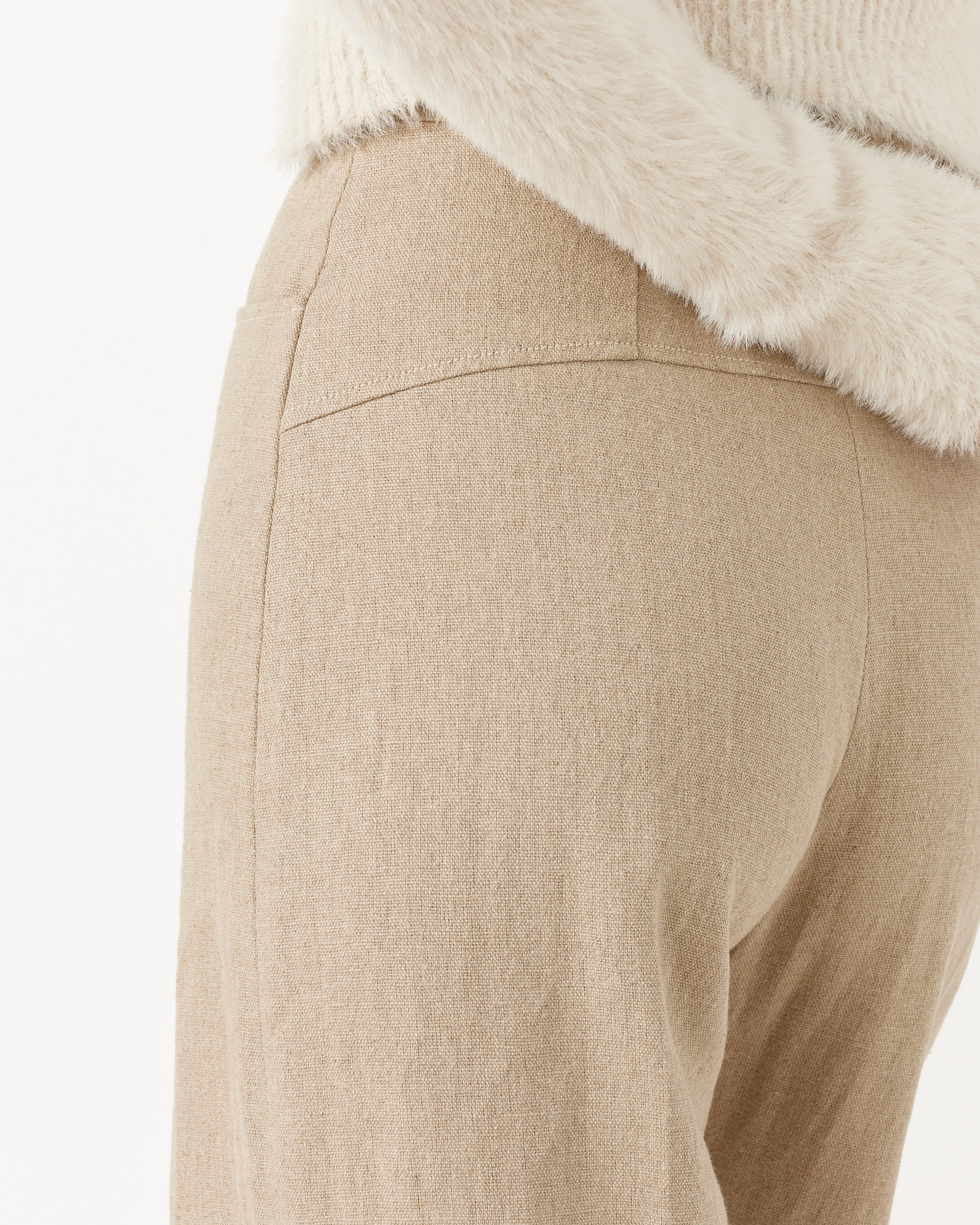 Le Pantalon Sauge Trouser in Beige