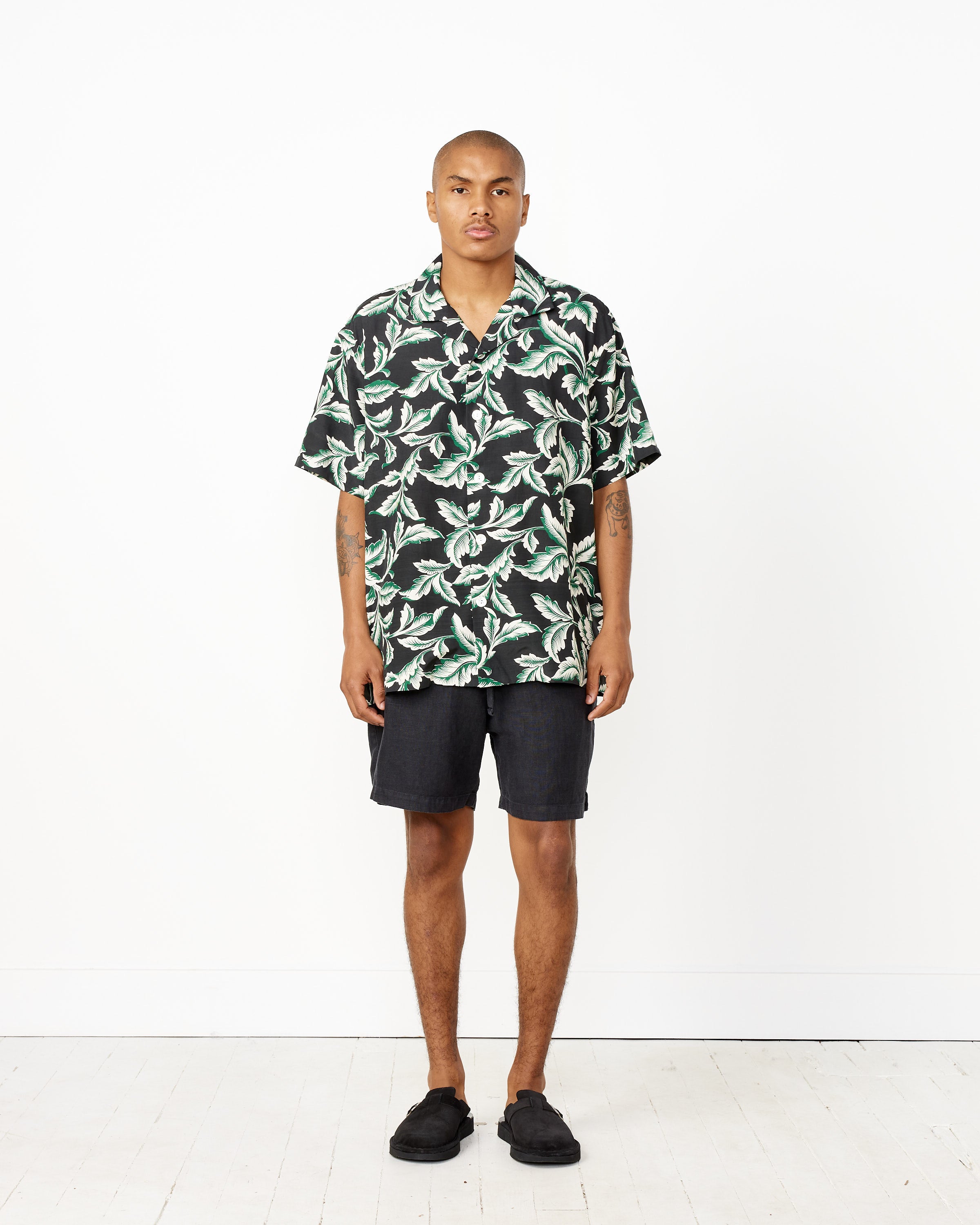 Haus Floral Rayon Shirt