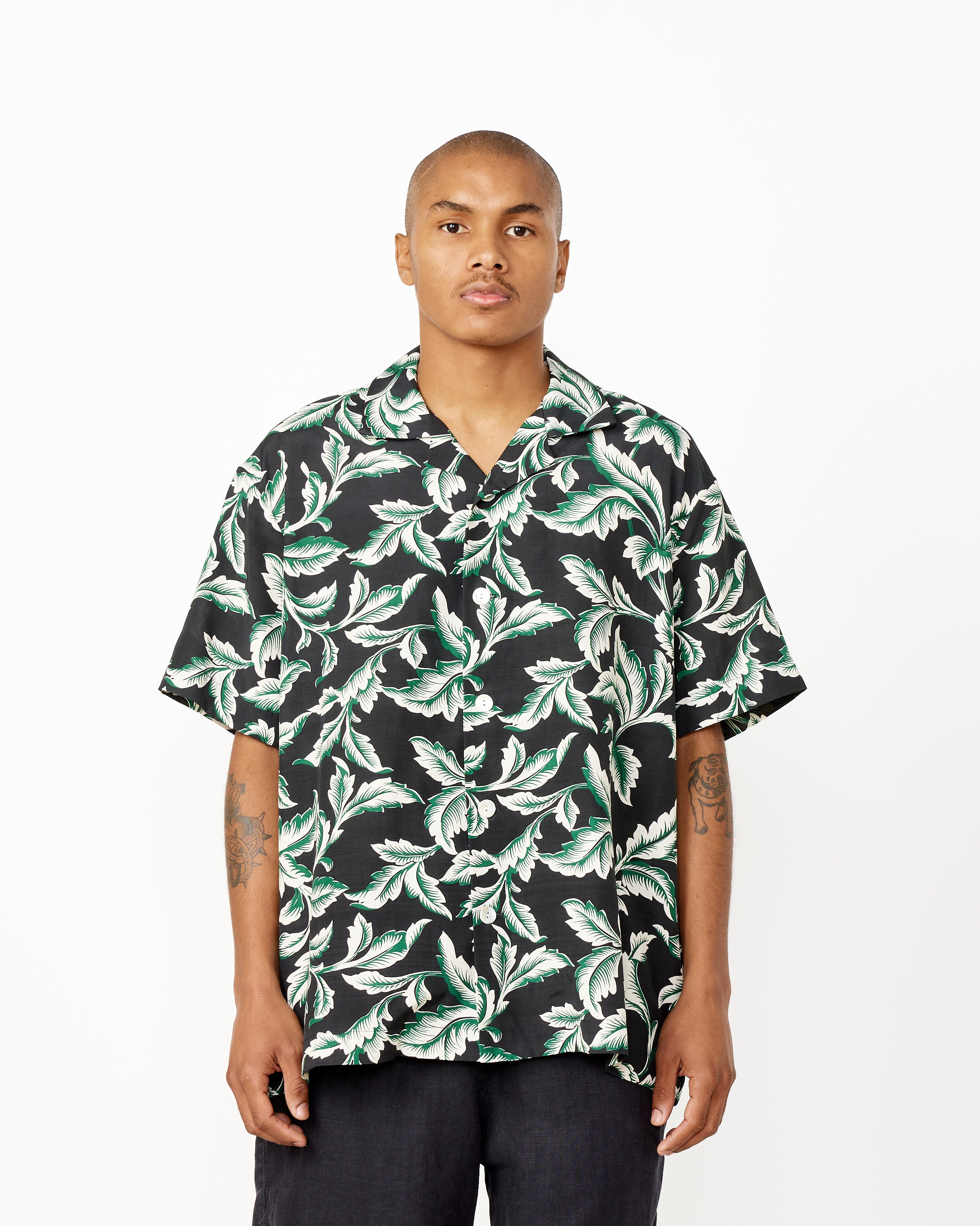 Haus Floral Rayon Shirt