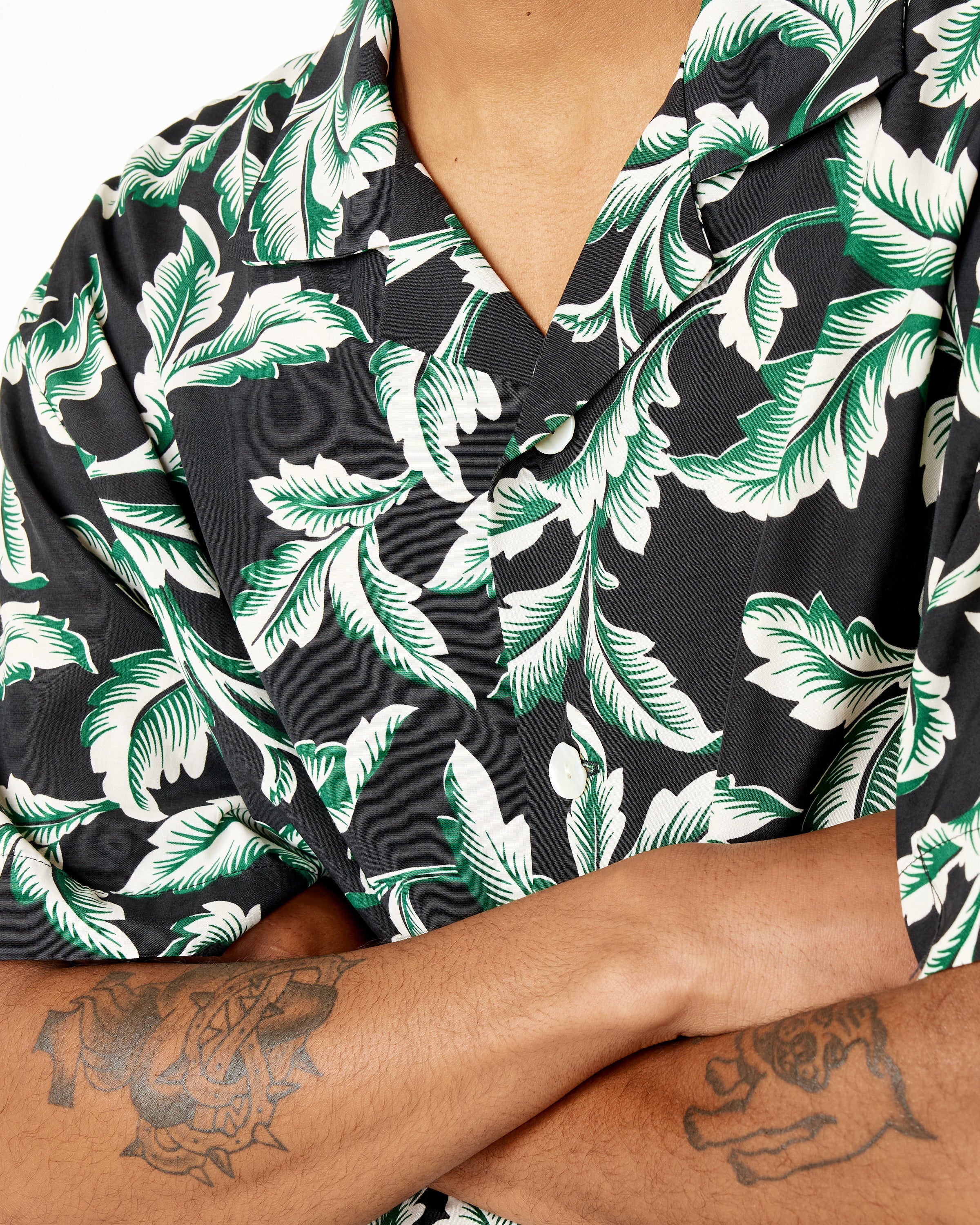 Haus Floral Rayon Shirt