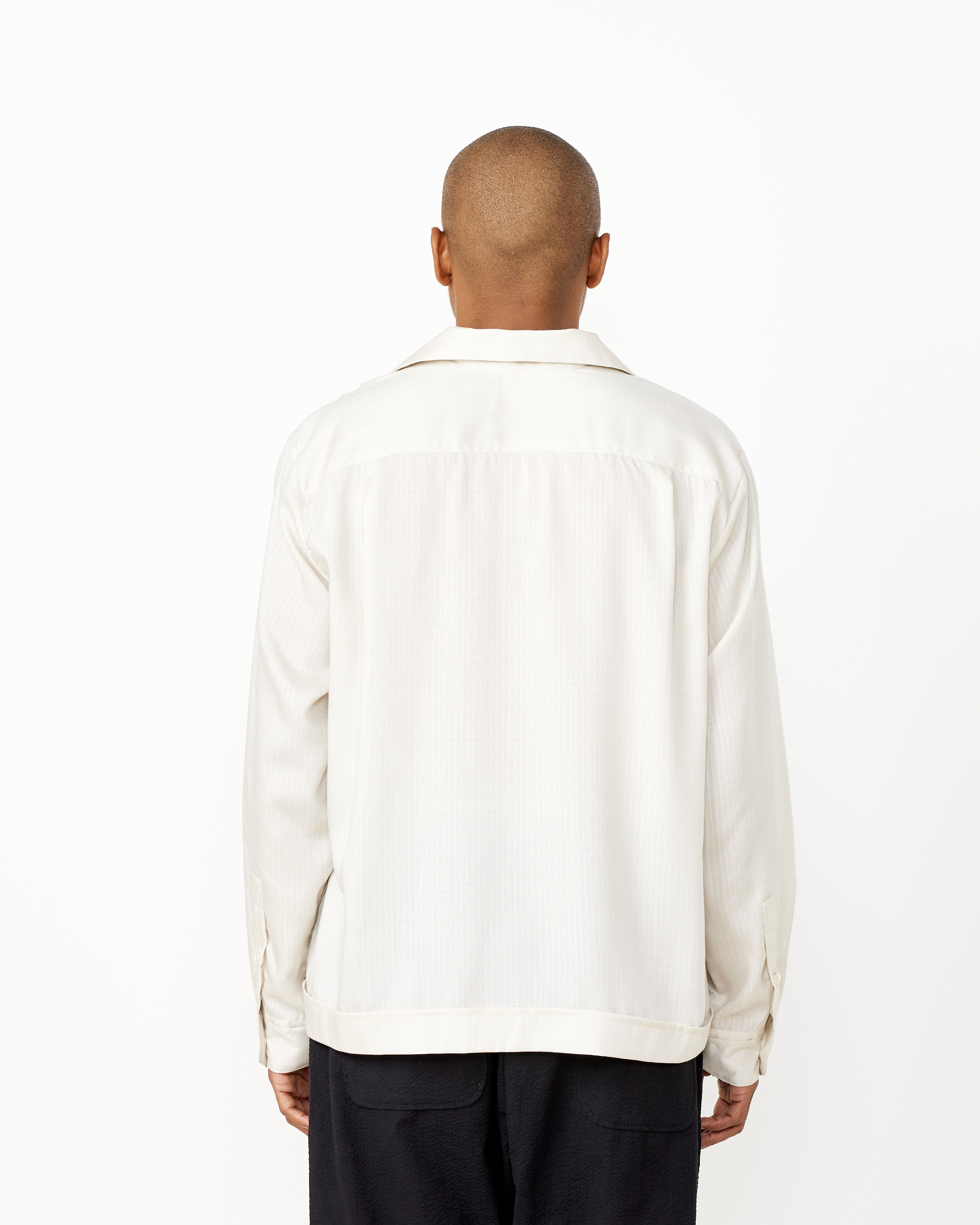 Zach Long Sleeve Ripstop Rayon Shirt