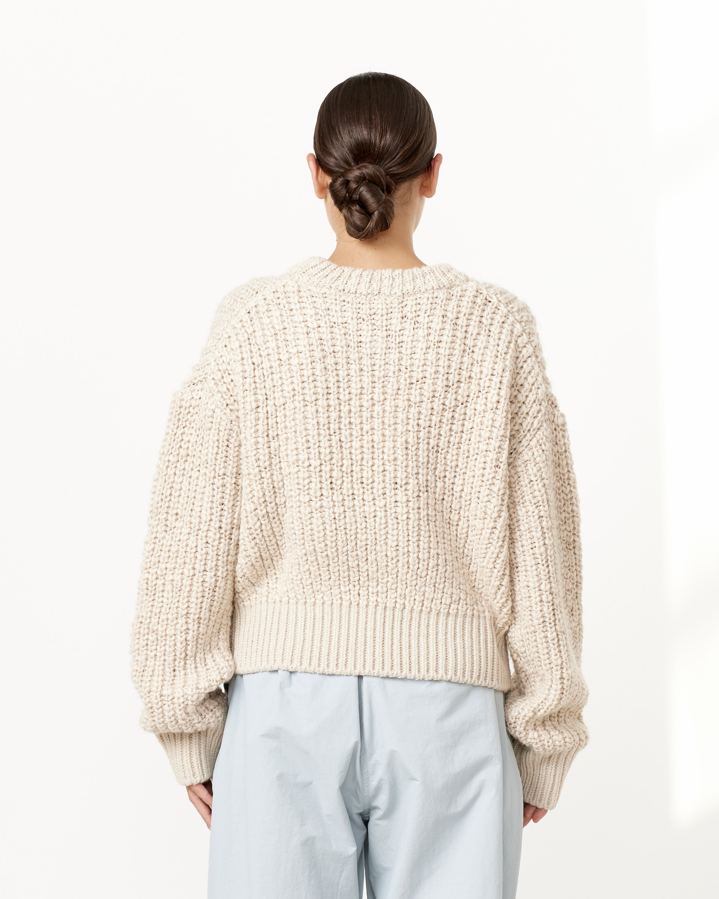 Alpaca Crop Pullover