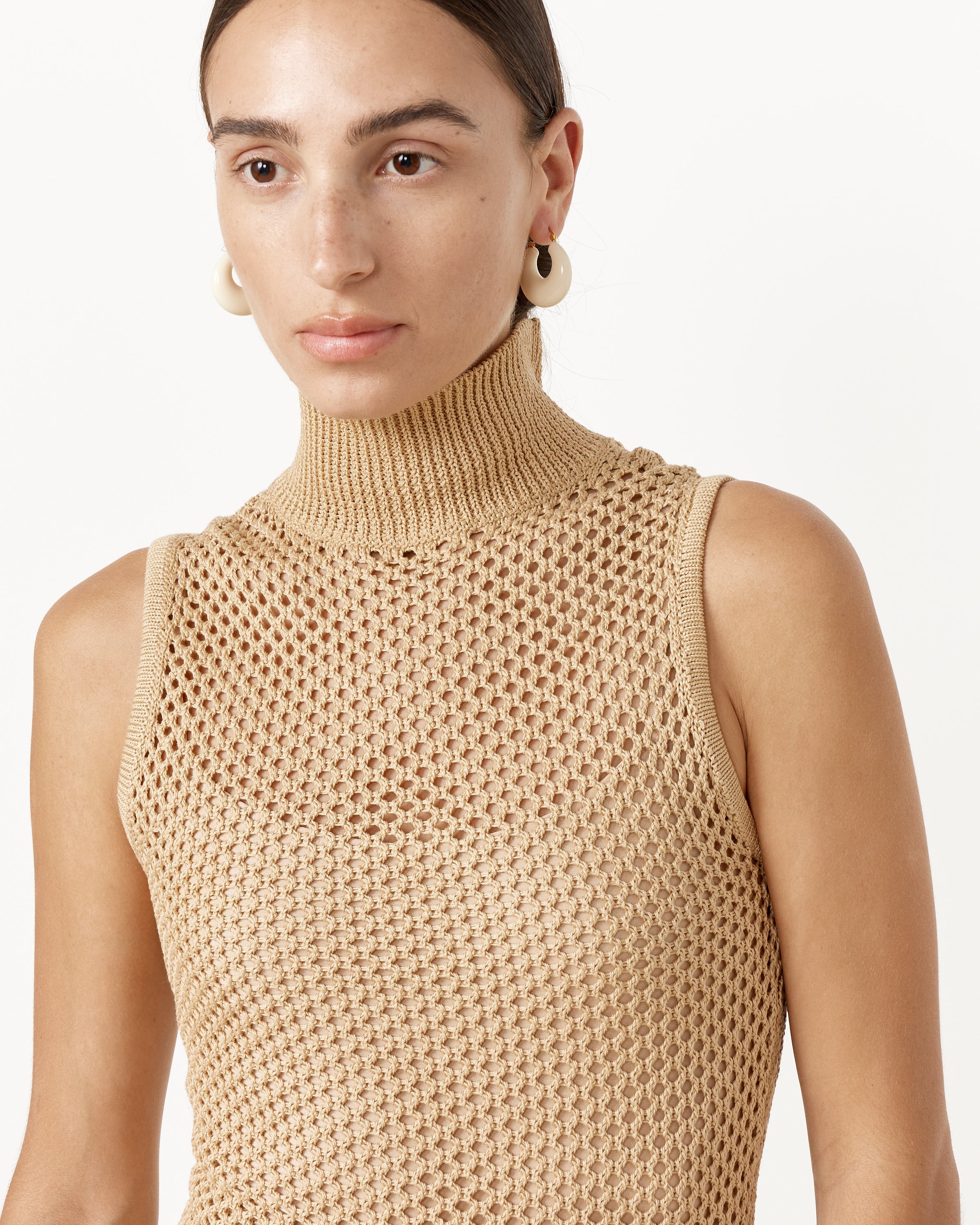 Net Mini Dress