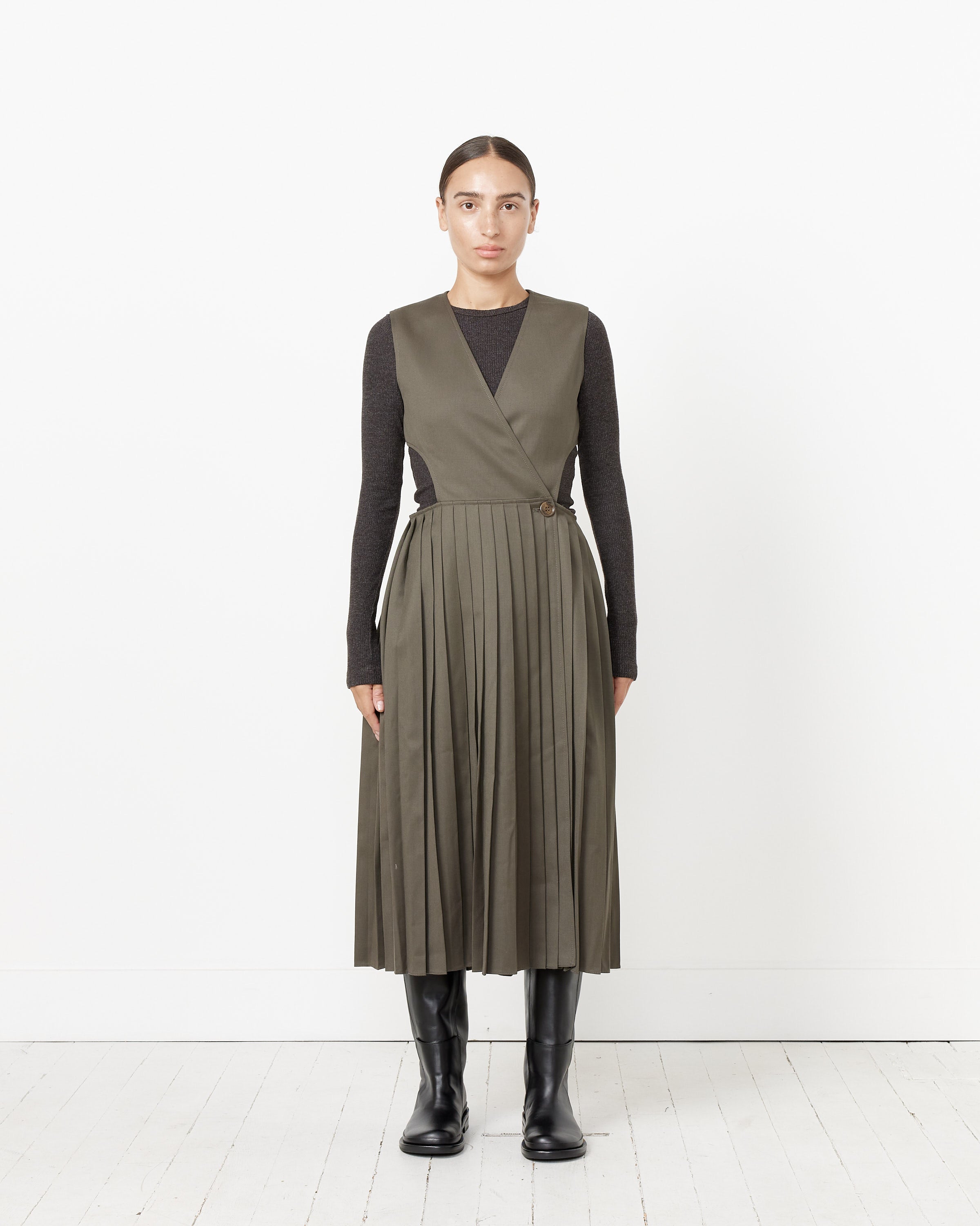 Pleated Dress