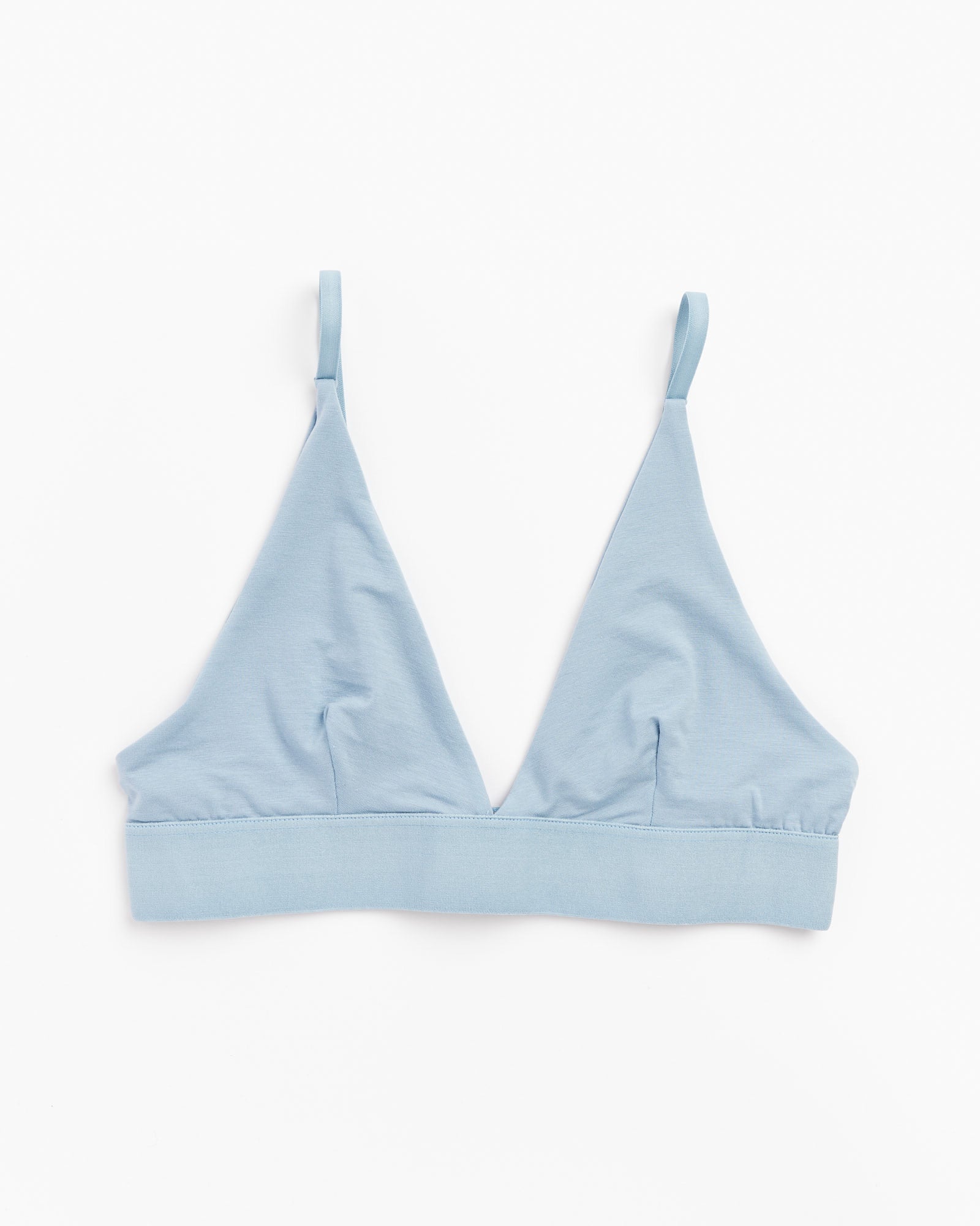 Triangle Bra in Mixi Blue