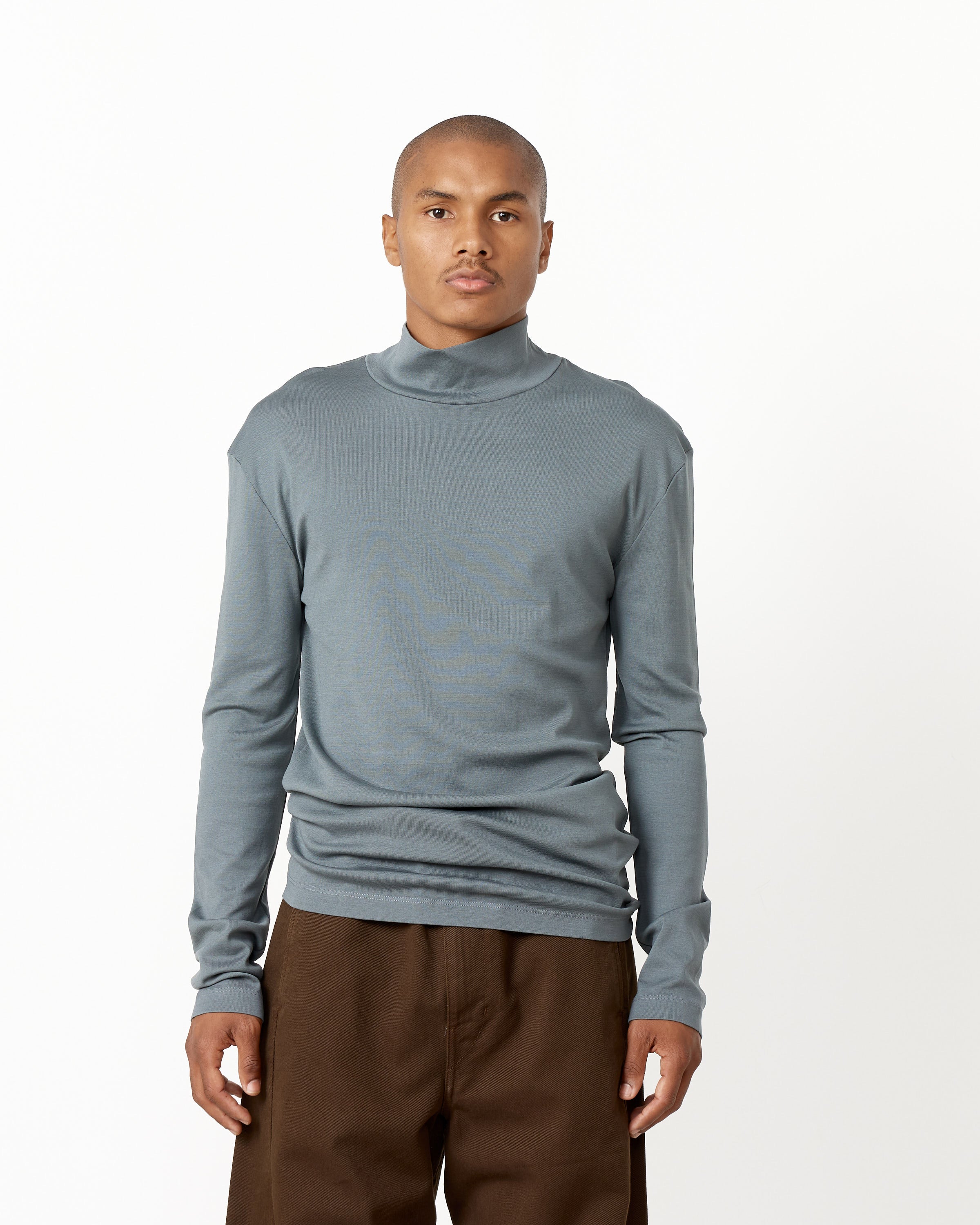 Long Sleeve Rib Turtleneck