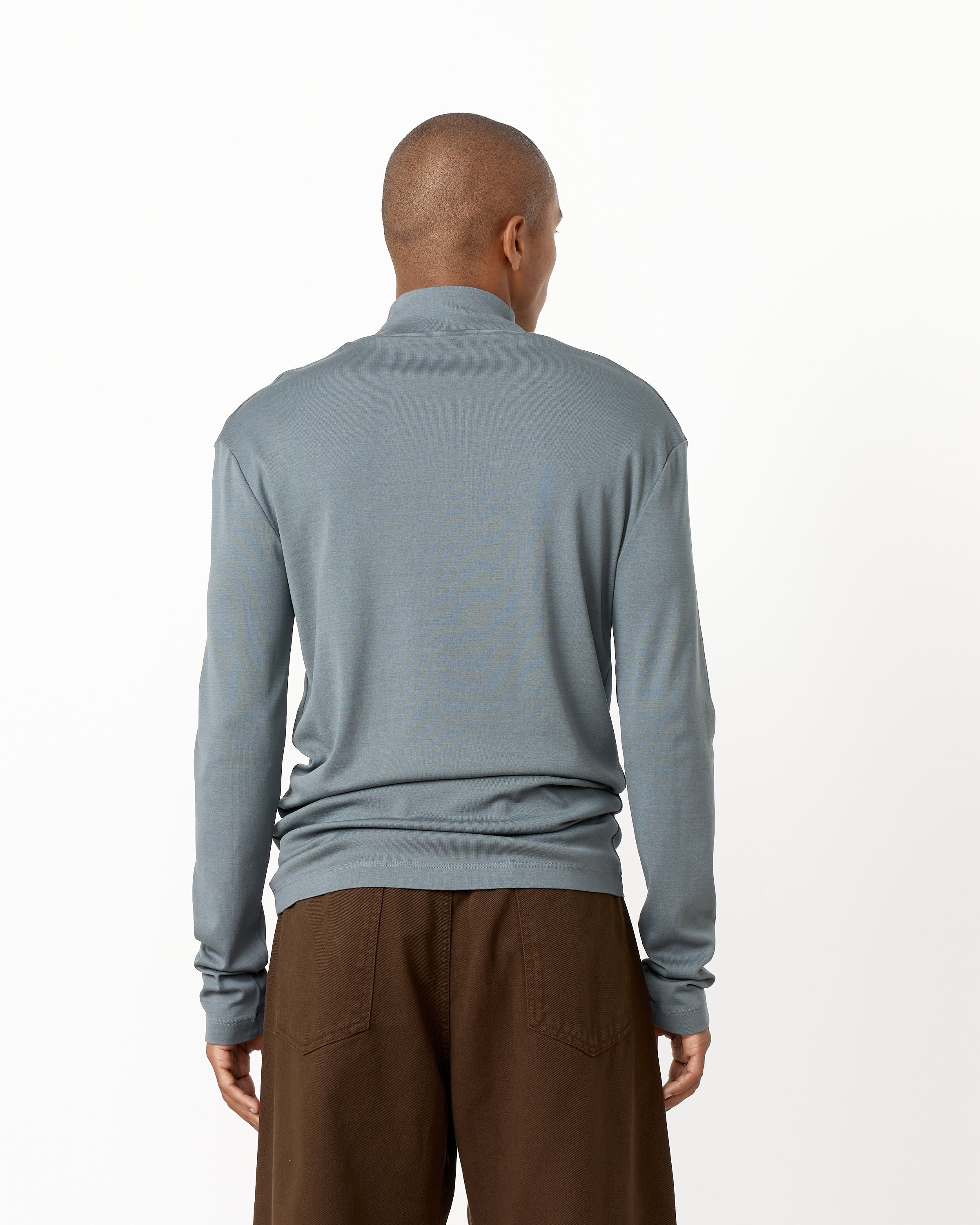 Long Sleeve Rib Turtleneck