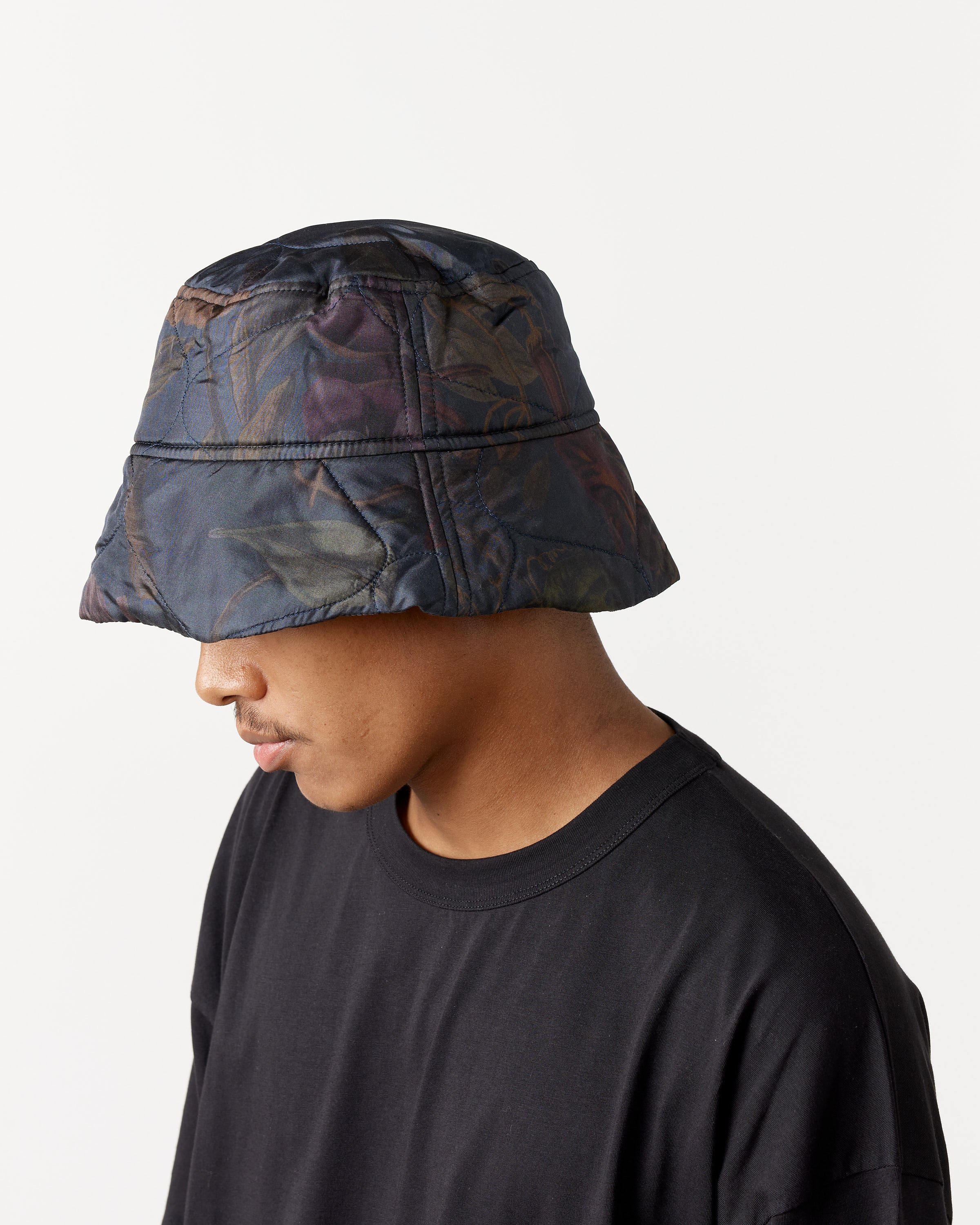 Quilted Botanical Hat