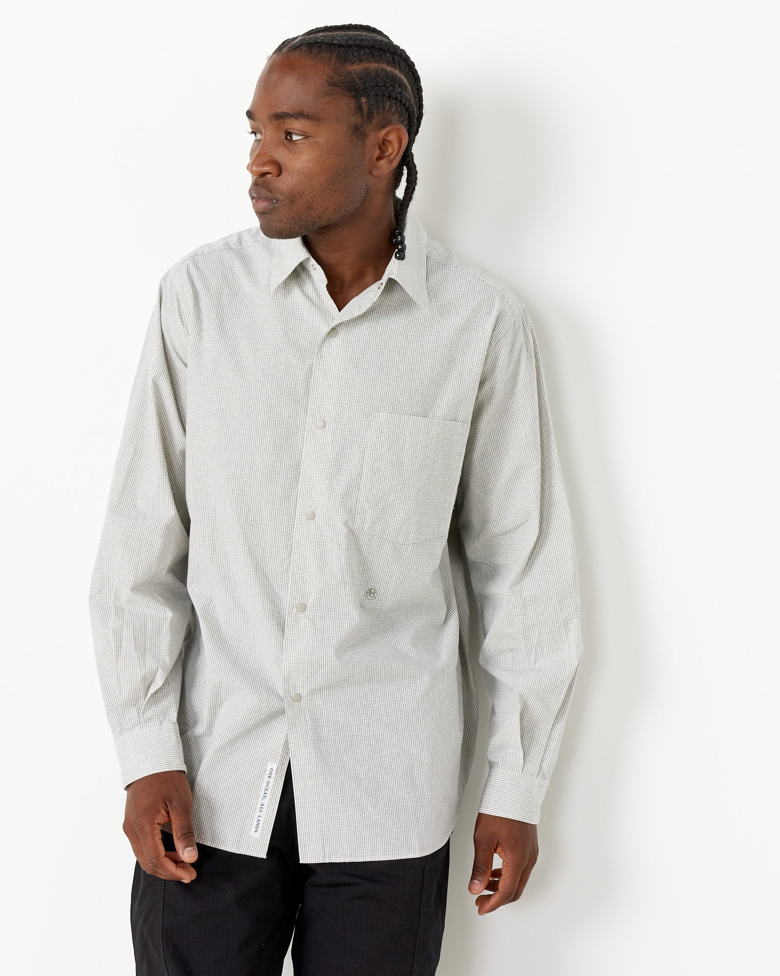 Regular Collar Wind Shirt