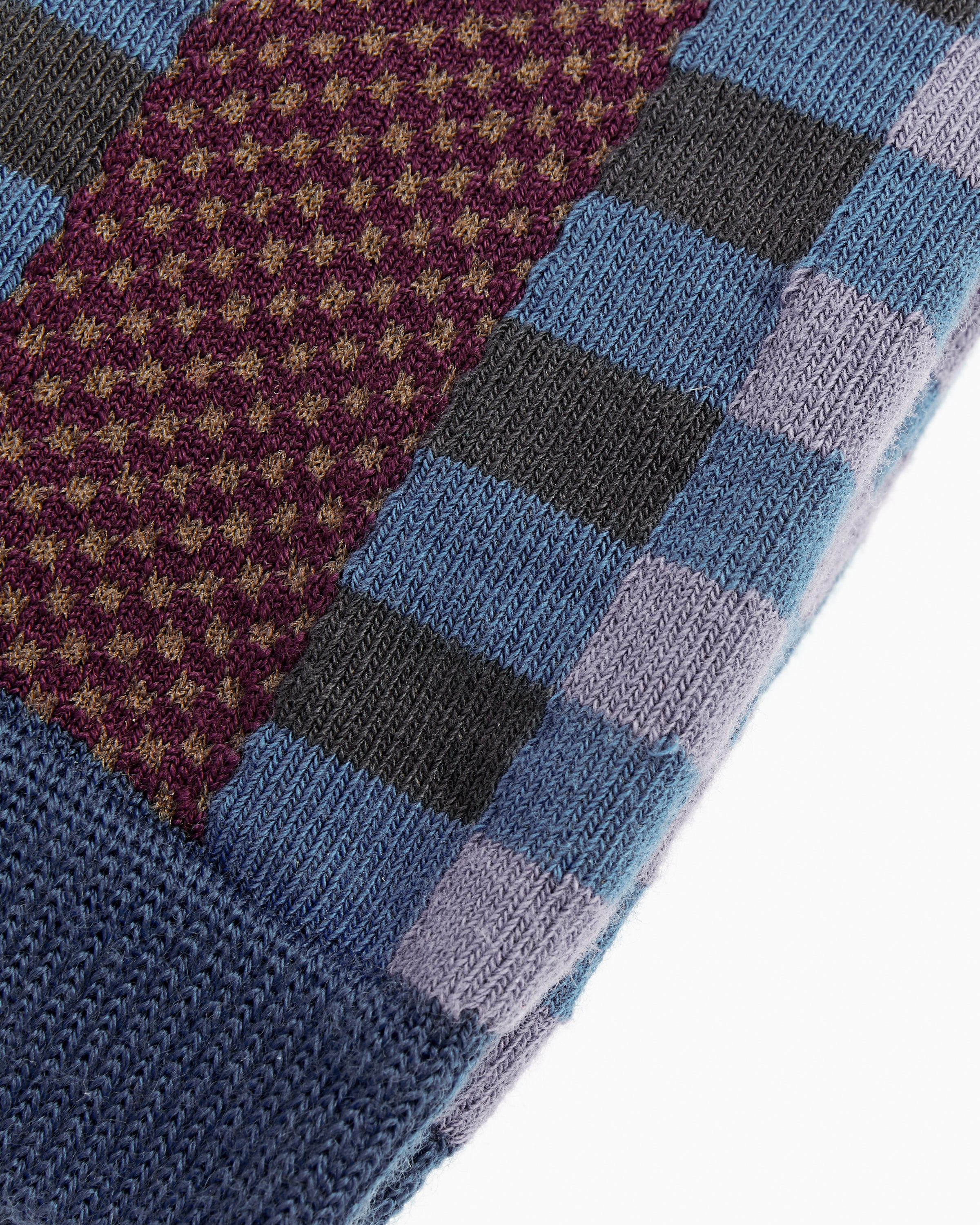 Block Wool Socks